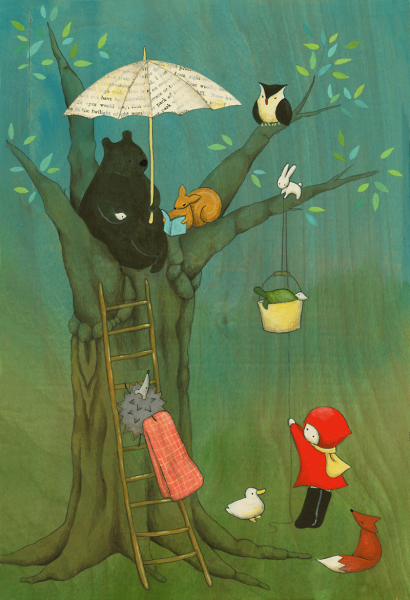 Story_Time_in_the_Forest-Naoko_Stoop-Mixed_Media-trampt-105618o